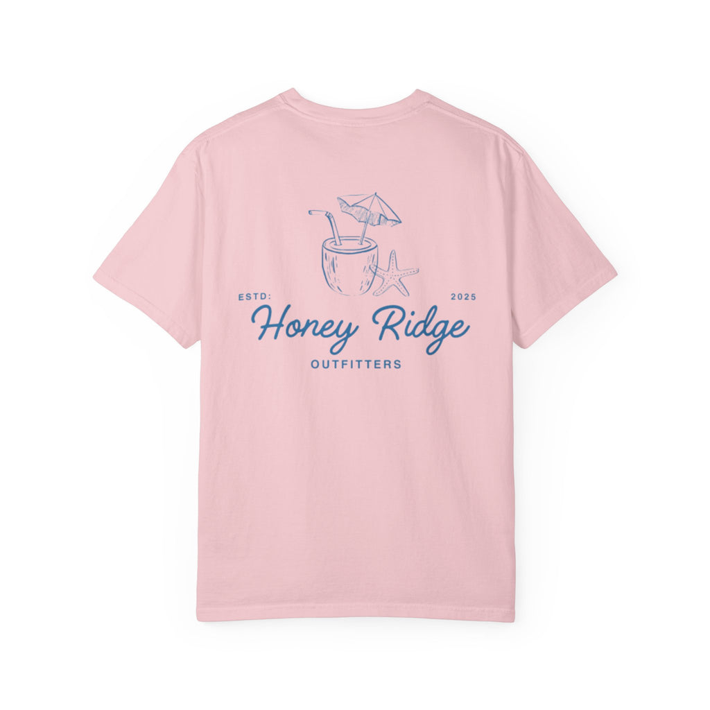 Honey Ridge Unisex Vintage Tee, Casual Surf T-shirt, Outdoor Adventure T-shirt, Gift for Nature Lovers, Beach Day Essential