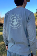 Pocket Long Sleeve Tee — Honey Ridge Outfitters Duck Logo