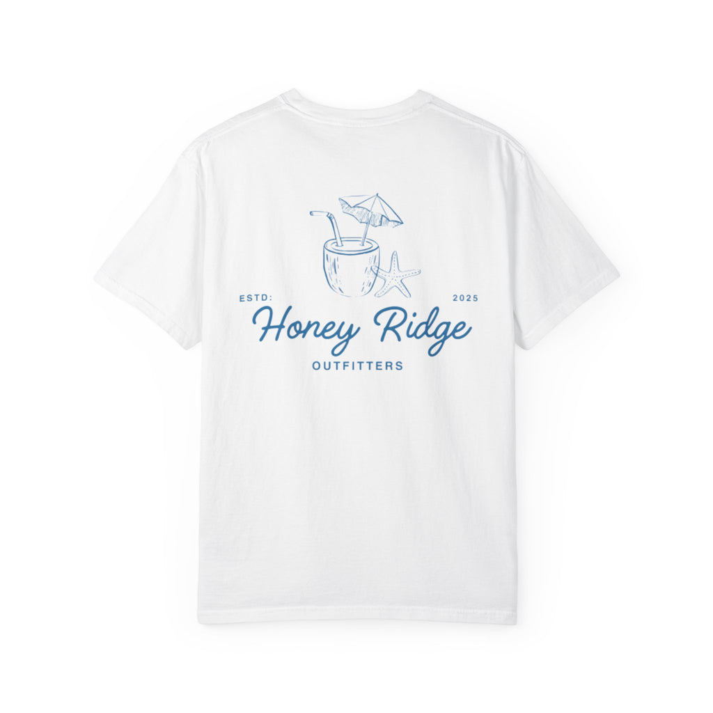 Honey Ridge Unisex Vintage Tee, Casual Surf T-shirt, Outdoor Adventure T-shirt, Gift for Nature Lovers, Beach Day Essential